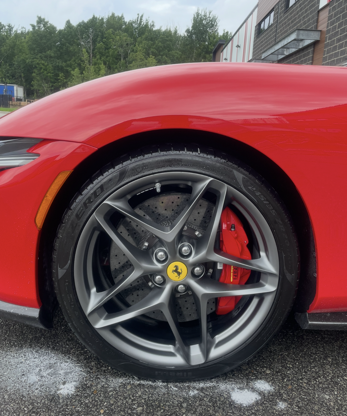 Ferrari Wheel Detail